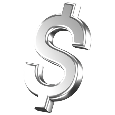 Dollar  3D Icon