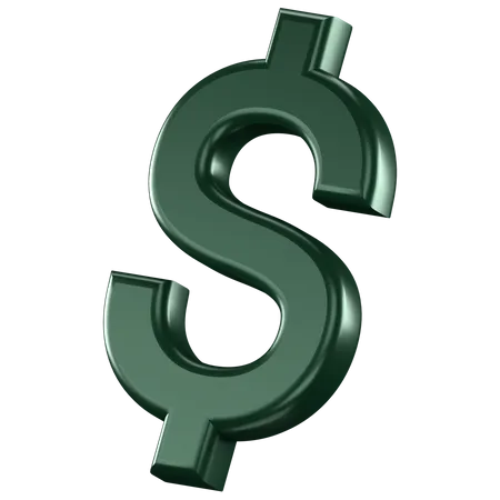 Dollar  3D Icon