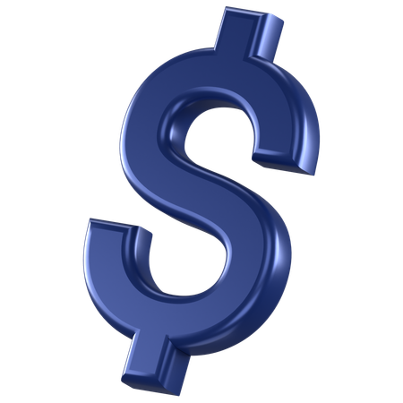 Dollar  3D Icon
