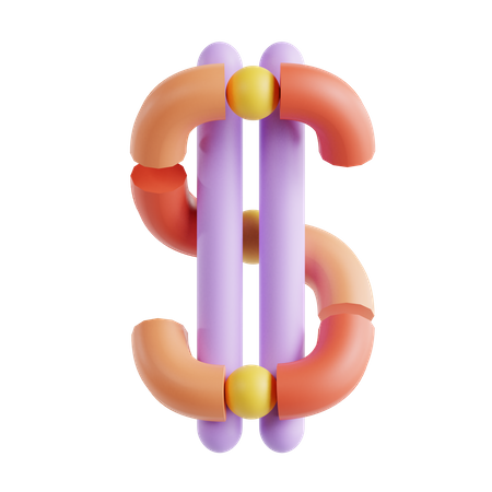 Dollar  3D Icon