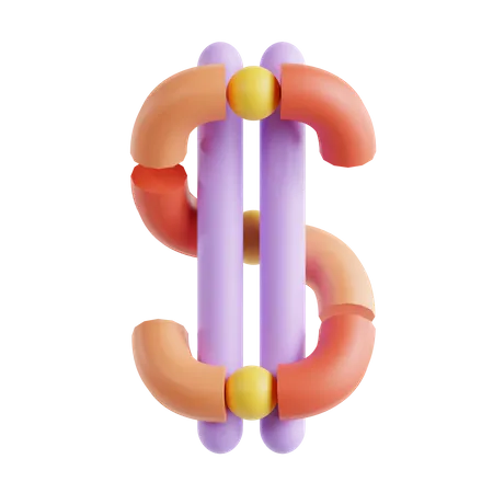 Dollar  3D Icon