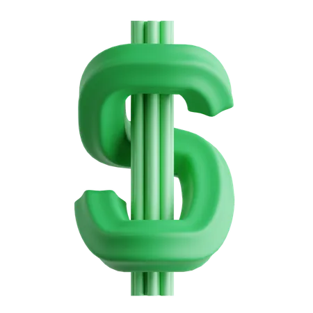 Dollar  3D Icon