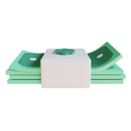 Dollar  3D Icon