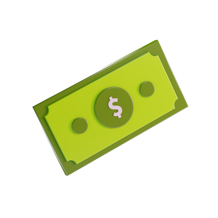Dollar  3D Icon