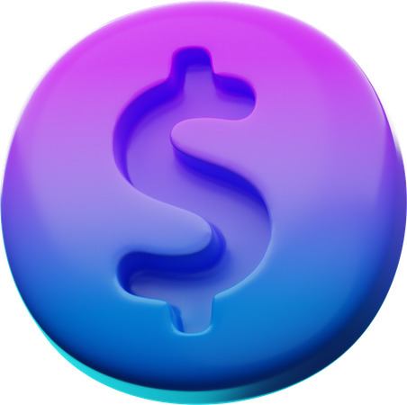 Dollar  3D Icon