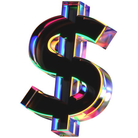 Dollar  3D Icon