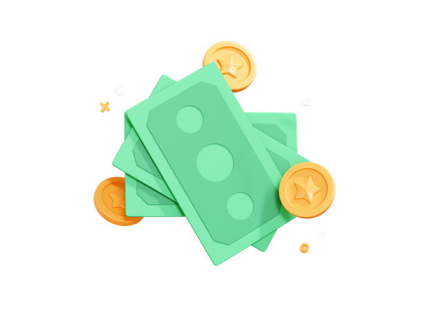 Dollar  3D Illustration