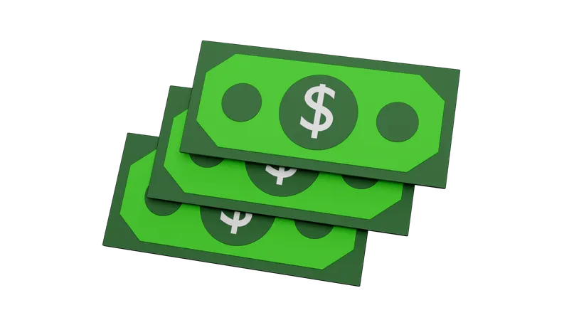 Dollar  3D Illustration