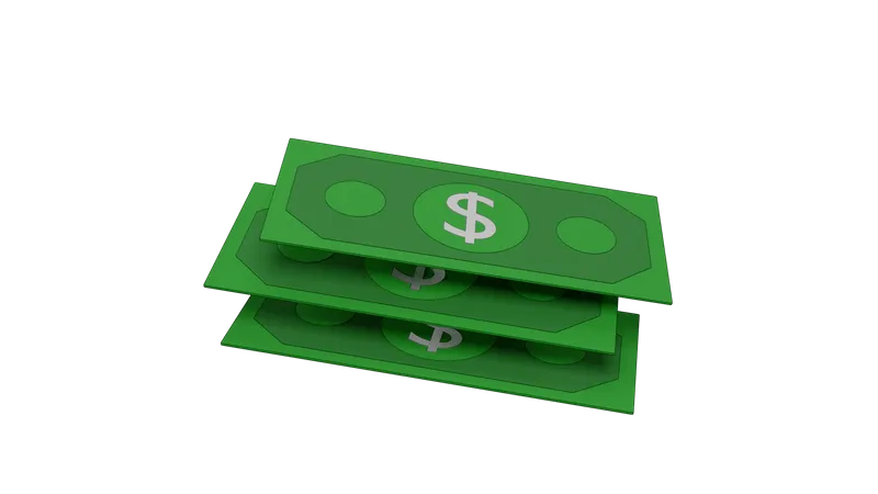 Dollar 3D Icon