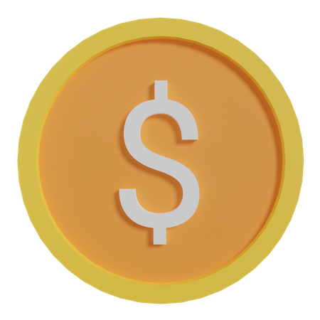 Dollar 3D Icon