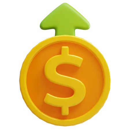 3 D Money Coins And Finance Illustrations Suitable For Your Projects Related To Money And Finance Category 3D Icon