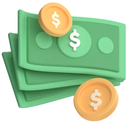 Dollar  3D Icon