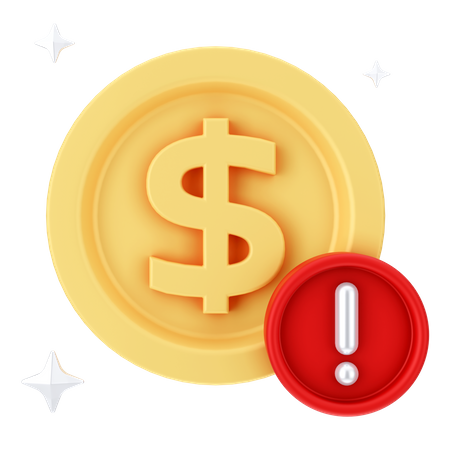 Dollar-Alarm  3D Icon