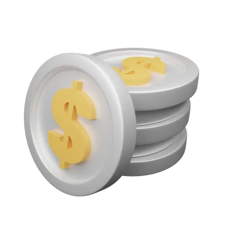 Dollars américain  3D Icon