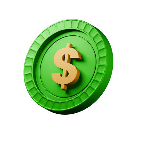 Dollars américain  3D Icon