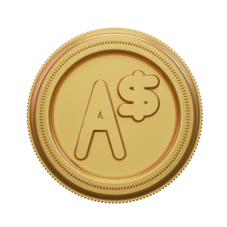 Dollar australien  3D Icon