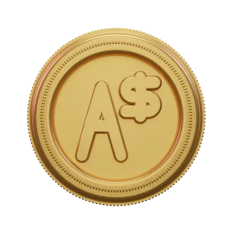 Dollar australien  3D Icon