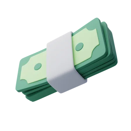 Dollar Banknote 3D Icon