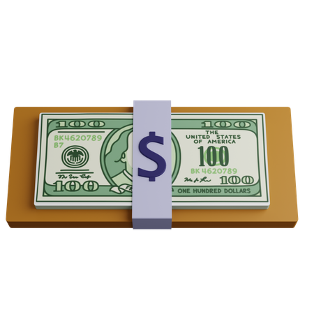 Dollar Bill  3D Icon