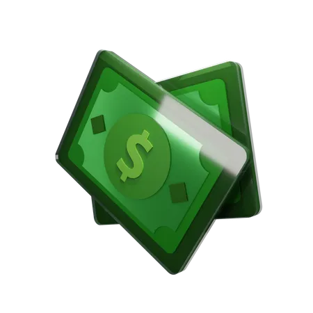 Dollar Bill  3D Icon