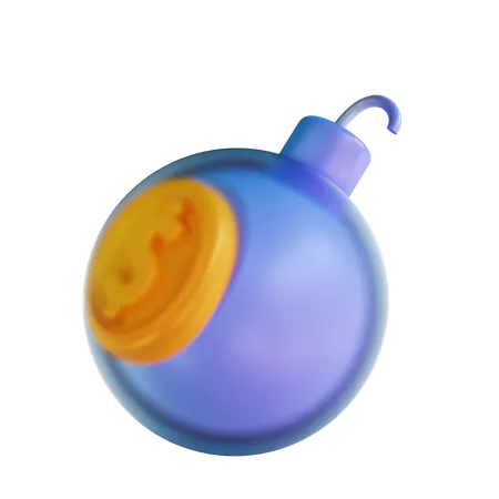 Dollar Bomb  3D Illustration