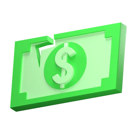 ドルが破綻  3D Icon