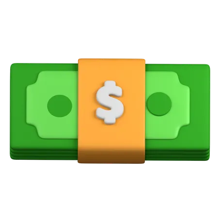 Dollar Bundle  3D Icon