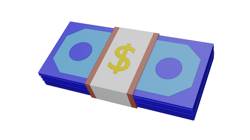 Dollar Bundle  3D Icon