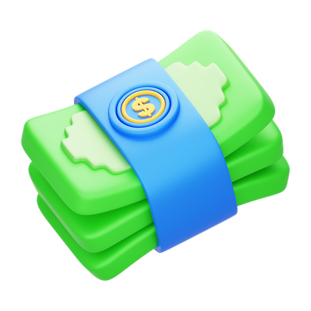 Dollar Bundle  3D Icon