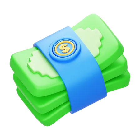 Dollar Bundle  3D Icon