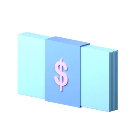 Dollar Bundle  3D Icon