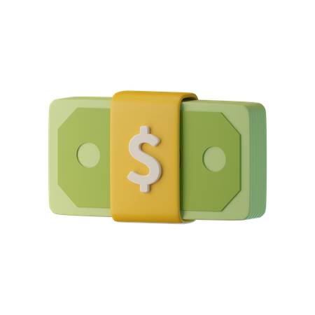 Dollar Bundle  3D Icon