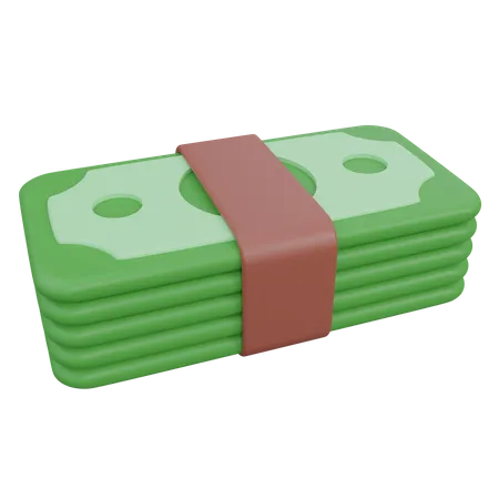 Dollar Bundle  3D Icon