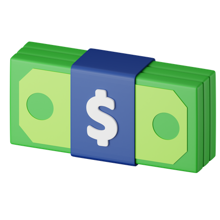 Dollar Bundle  3D Icon