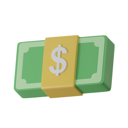 Dollar Bundle  3D Icon