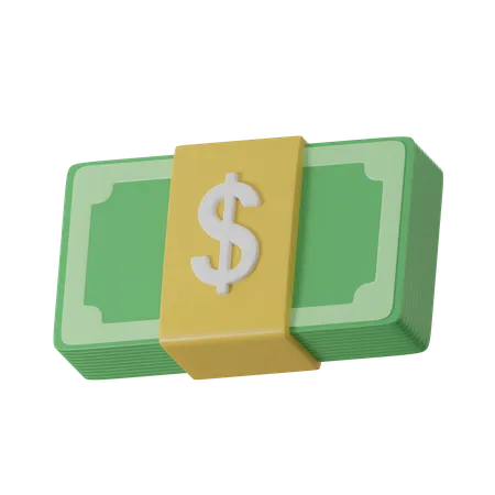 Dollar Bundle  3D Icon