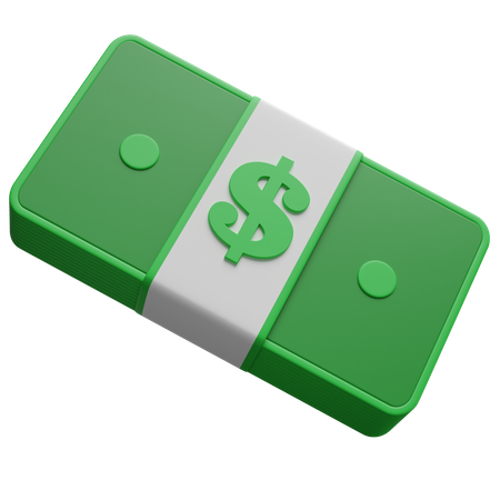 Dollar Bundle  3D Icon