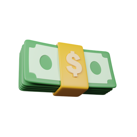 Dollar Bundle  3D Icon