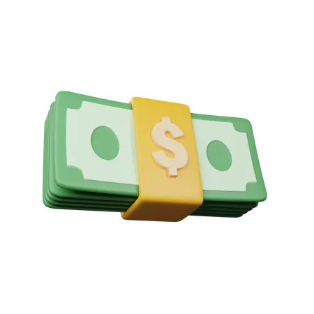 Dollar Bundle  3D Icon