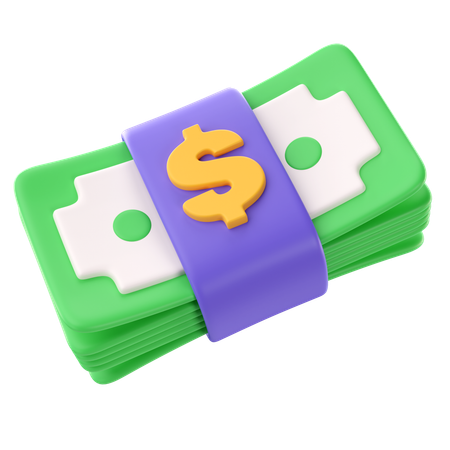 Dollar Bundle  3D Icon