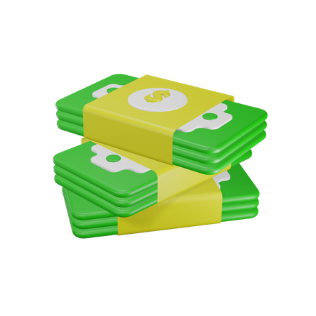 Dollar Bundle  3D Icon