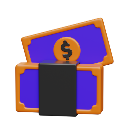 Dollar Bundle  3D Icon