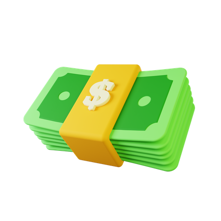 Dollar Bundle  3D Icon