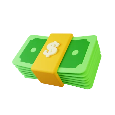 Dollar Bundle  3D Icon