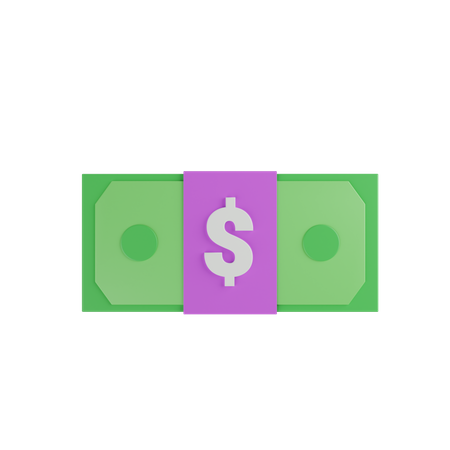 Dollar Bundle  3D Icon