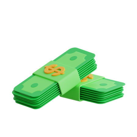 Dollar Bundle  3D Icon