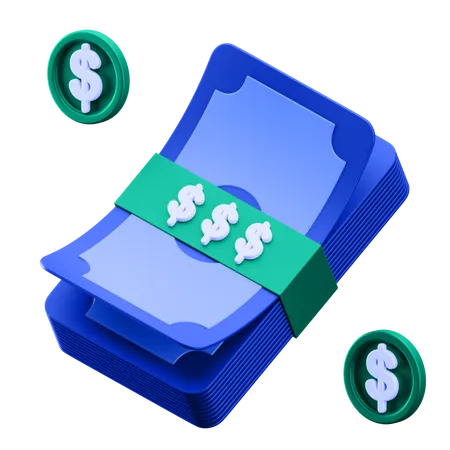 Dollar Bundle  3D Icon