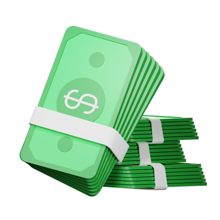 Dollar Bundle  3D Icon