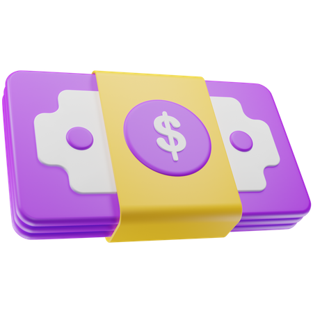 Dollar Bundle  3D Icon