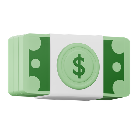 Dollar Bundle  3D Icon